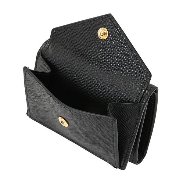 PRADA（プラダ） 並行輸入 3つ折り財布 サフィアーノ メタル 1MH021