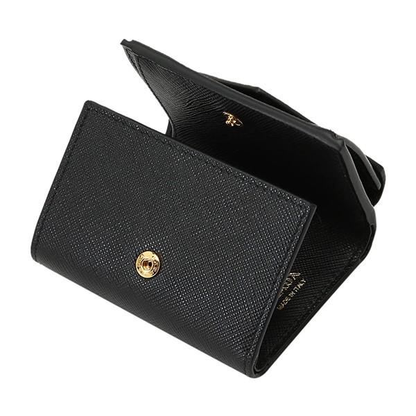 PRADA（プラダ） 並行輸入 3つ折り財布 サフィアーノ メタル 1MH021