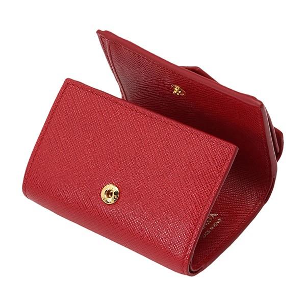 PRADA プラダ 3つ折り財布 サフィアーノ メタル 1MH021 QWA PRADA プラダ 3つ折り財布 サフィアーノ メタル 1MH021 QWA