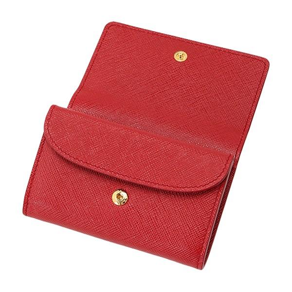 PRADA（プラダ） 並行輸入 カードケース サフィアーノ メタル 1MH027