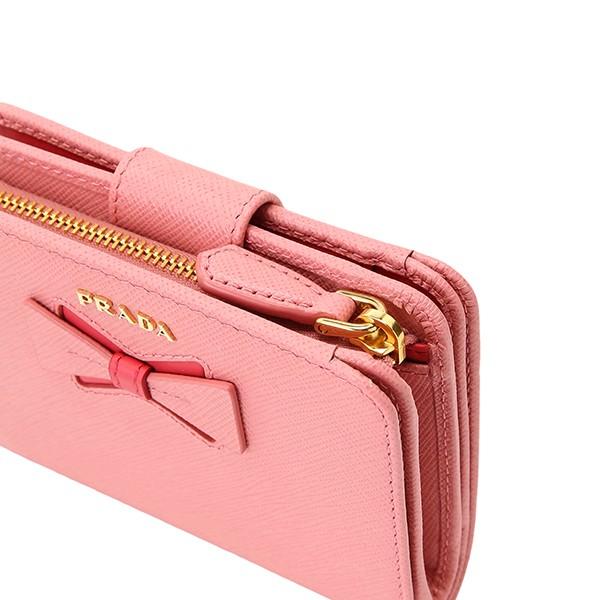 PRADA プラダ 2つ折り財布 サフィアーノ フィオッコ 1ML018 2B7S PRADA プラダ 2つ折り財布 サフィアーノ フィオッコ 1ML018 2B7S