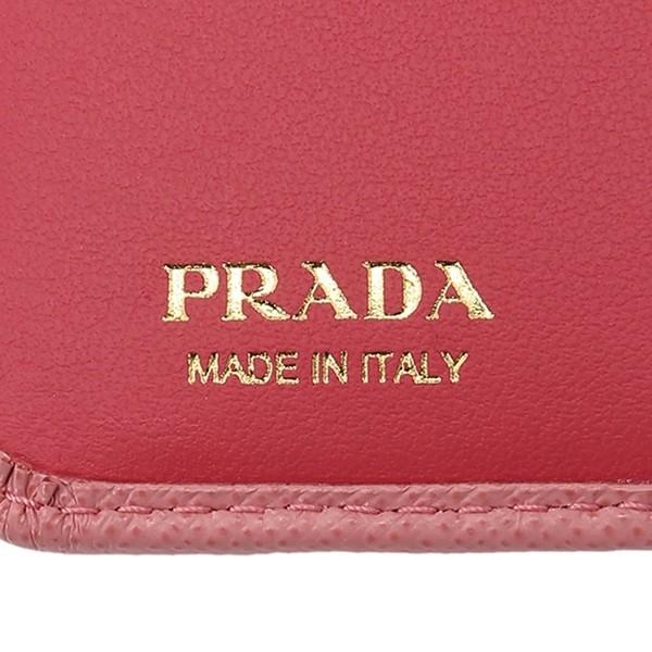 PRADA プラダ 2つ折り財布 サフィアーノ フィオッコ 1ML018 2B7S PRADA プラダ 2つ折り財布 サフィアーノ フィオッコ 1ML018 2B7S