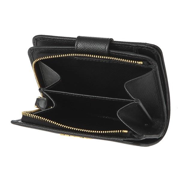 PRADA（プラダ） 並行輸入 2つ折り財布 サフィアーノ メタル 1ML018