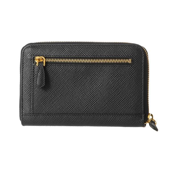 並行輸入 プラダ その他財布 サフィアーノ キュイール 1ML157 2BB8 F0002 ブラック 黒 爆買 | PRADA | 01