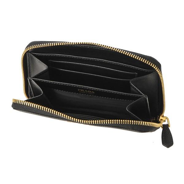 並行輸入 プラダ その他財布 サフィアーノ キュイール 1ML157 2BB8 F0002 ブラック 黒 爆買 | PRADA | 04