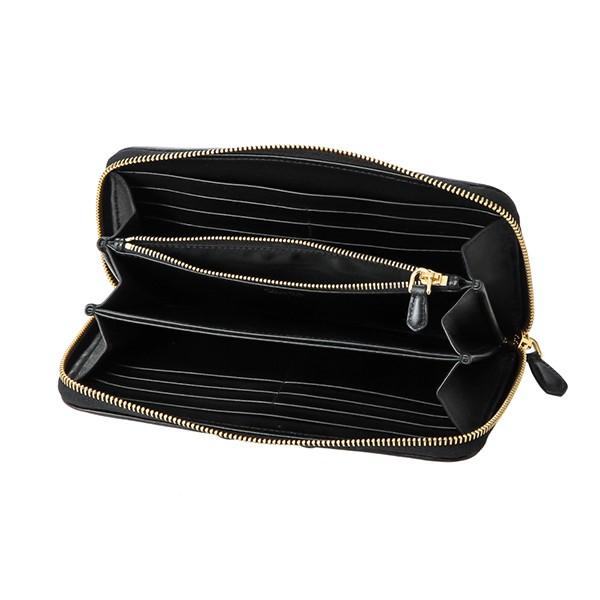 並行輸入 プラダ 長財布(ラウンドファスナー) テスート フィオッコ 1ML506 P0C F0002 ブラック 黒 爆買 | PRADA | 04