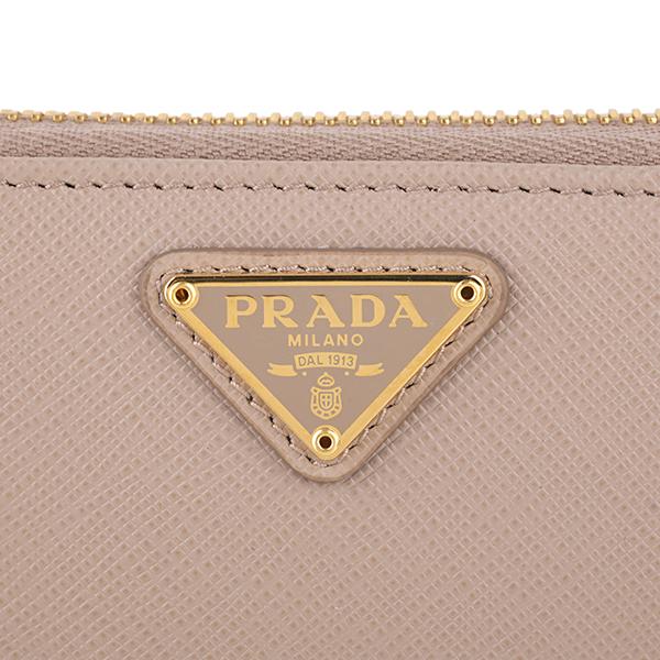 プラダ 長財布 1ML506 QHH F0236 サフィアーノ PRADA プラダ ラウンドファスナー長財布 レディース ピンク