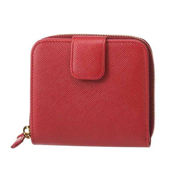 PRADA 並行輸入 プラダ 2つ折り財布 サフィアーノ