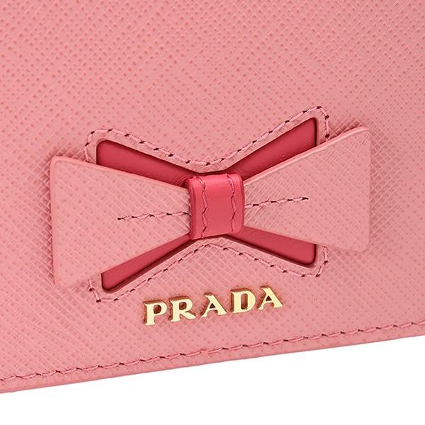 PRADA（プラダ） 並行輸入 2つ折り財布 サフィアーノ フィオッコ