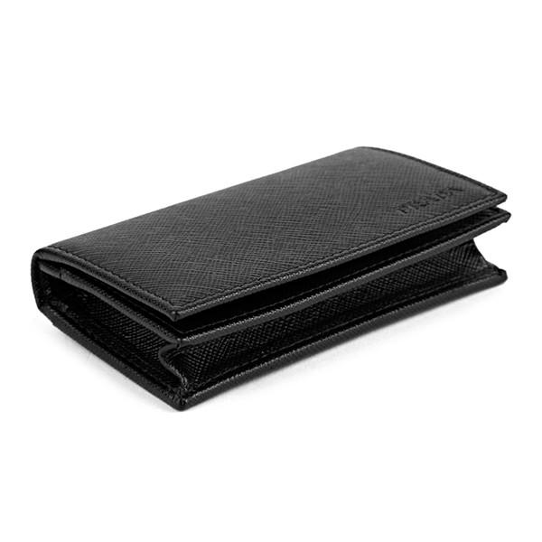 並行輸入 プラダ カードケース サフィアーノ 2MC122 053 F0002 ブラック 黒 爆買 | PRADA | 02