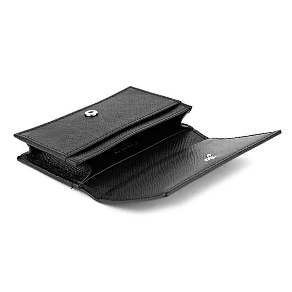 並行輸入 プラダ カードケース サフィアーノ 2MC122 053 F0002 ブラック 黒 爆買 | PRADA | 04