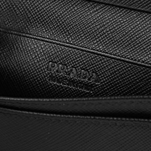 並行輸入 プラダ カードケース サフィアーノ 2MC122 053 F0002 ブラック 黒 爆買 | PRADA | 08