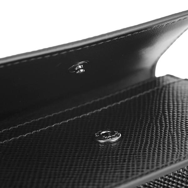 並行輸入 プラダ  カードケース サフィアーノキュイールコーナー 2MC122 2B3T F0002 ブラック 黒 爆買 | PRADA | 06