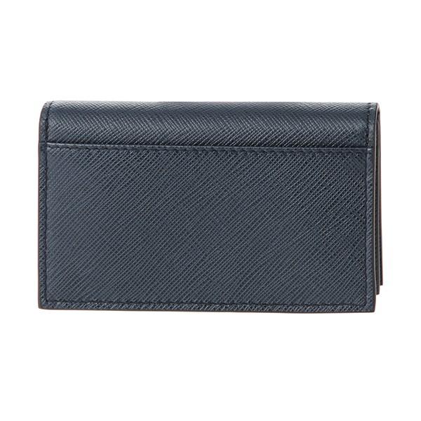 並行輸入 プラダ カードケース サフィアーノ ストライプ 2MC122 2EGO F0VE2 ネイビー/赤 レッド/ブルー 青 爆買 | PRADA | 01
