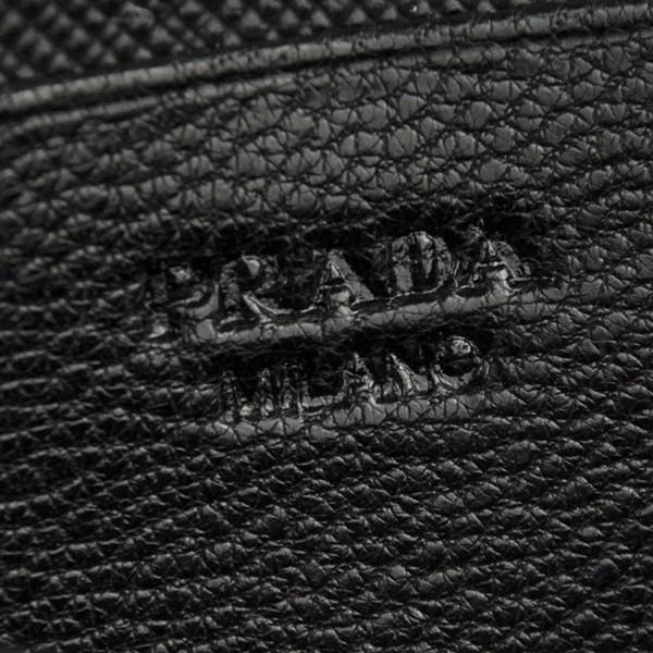 並行輸入 プラダ  カードケース サフィアーノ コーナー 2MC122 QTD F0002 ブラック 黒 爆買 | PRADA | 05