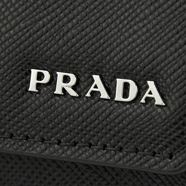 並行輸入 プラダ  カードケース サフィアーノ コーナー 2MC122 QTD F0002 ブラック 黒 爆買 | PRADA | 06