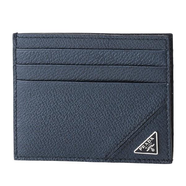 並行輸入 プラダ カードケース ヴィッテロ グレイン 2MC223 2CB2 F0216 ネイビー 紺 爆買 | PRADA