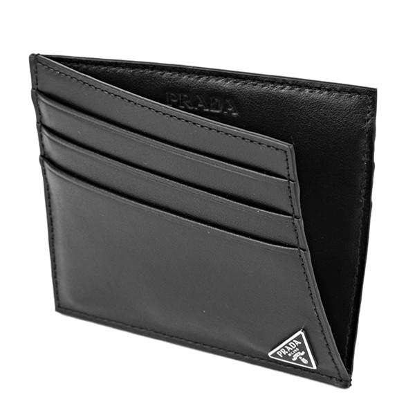 並行輸入 プラダ カードケース ブラック 黒 PRADA 2MC223 2ERR F0002 爆買 | PRADA | 03