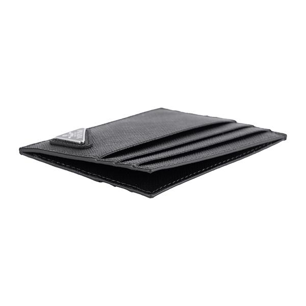 並行輸入 プラダ カードケース PRADA サフィアーノ メタル 2MC223 QHH F0002メンズ ブラック 黒 | PRADA | 03