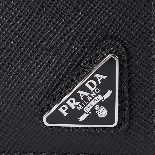 並行輸入 プラダ カードケース PRADA サフィアーノ メタル 2MC223 QHH F0002メンズ ブラック 黒 | PRADA | 05