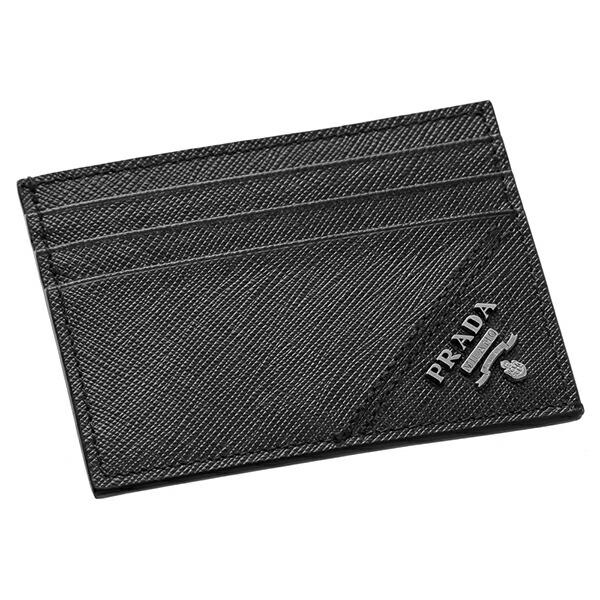 極美品●PRADA プラダ 2MC223 サフィアーノレザー 付属付き PRADA 並行輸入 プラダ カードケース サフィアーノ メタル 2MC223 QME
