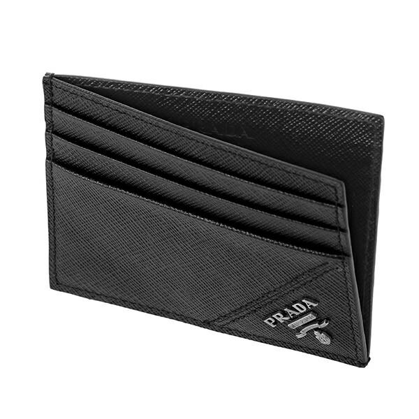 PRADA 並行輸入 プラダ カードケース サフィアーノ メタル 2MC223 QME