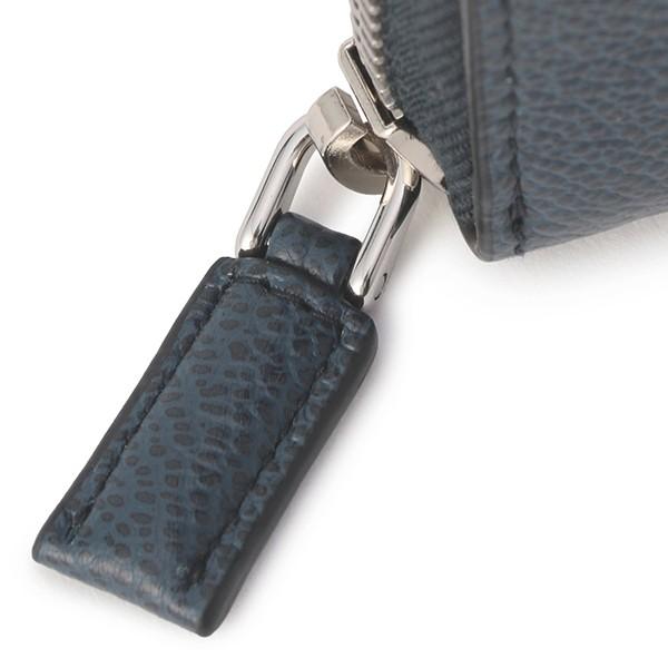 並行輸入 プラダ  長財布(ラウンドファスナー) ヴィッテロ マイクロ グレイン 2ML317 2CB2 F0216 ダークネイビー 爆買 | PRADA | 06