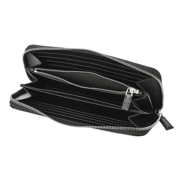 並行輸入 プラダ 長財布(ラウンドファスナー) サフィアーノ キャラクター 2ML317 2EC4 F0002 ブラック 黒 爆買 | PRADA | 04