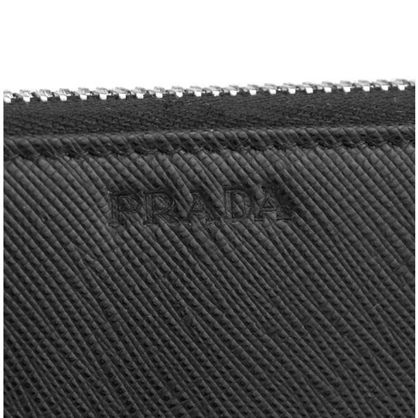 並行輸入 プラダ  長財布(ラウンドファスナー) サフィアーノ 2ML317 PN9 F0002 2M1317 ブラック 黒 爆買 | PRADA | 05