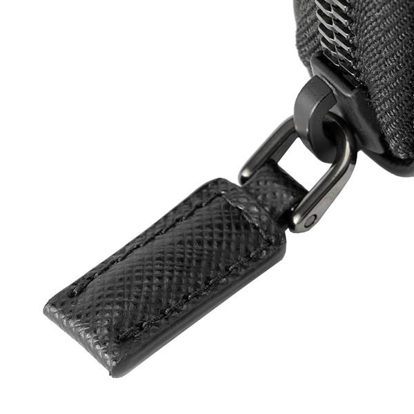 並行輸入 プラダ  長財布(ラウンドファスナー) サフィアーノ メタル 2ML317 QME F0002 ブラック 黒 爆買 | PRADA | 05