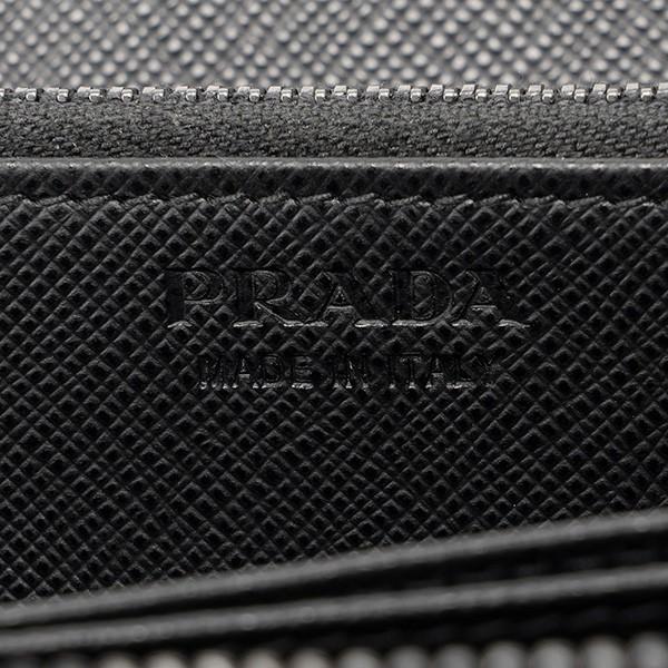 並行輸入 プラダ  長財布(ラウンドファスナー) サフィアーノ メタル 2ML317 QME F0002 ブラック 黒 爆買 | PRADA | 07