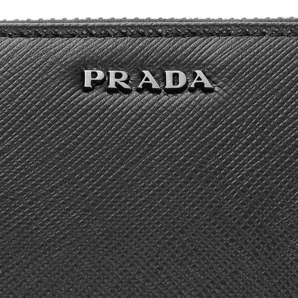 並行輸入 プラダ 長財布(ラウンドファスナー) サフィアーノ ロムビ 2ML317 ZNA F0002 ブラック 黒 爆買 | PRADA | 06