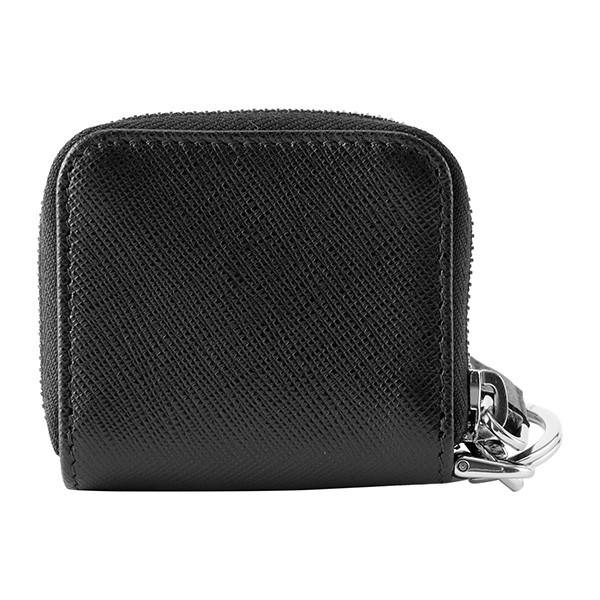 【未使用級】プラダ ケース 小銭入れ ブラック シャイン サフィアーノ PRADA 並行輸入 プラダ コインケース サフィアーノ 2MM001 053 F0002