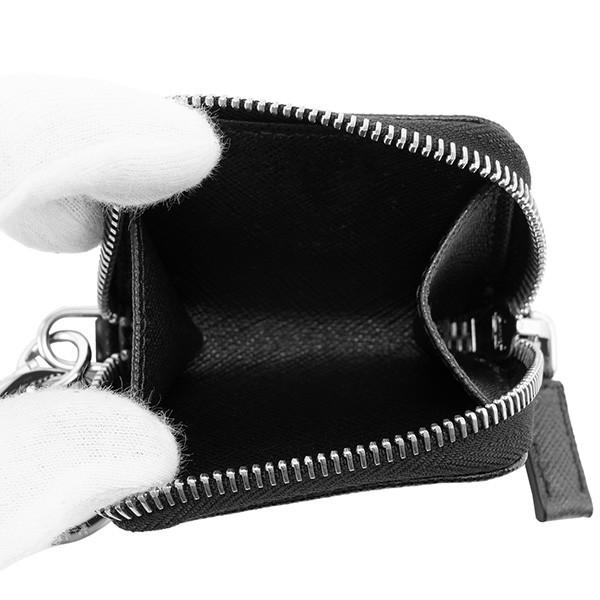 現行・美品✨プラダ 小銭入れ コインパース 三角ロゴ サフィアーノ