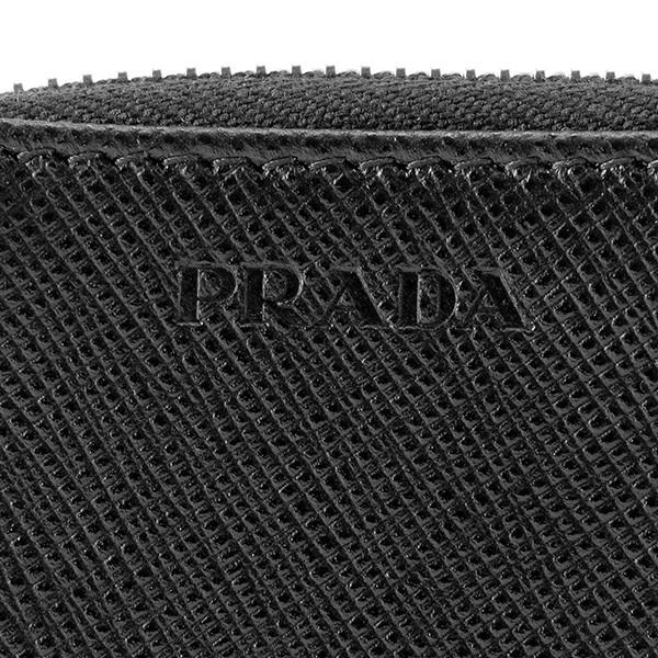 並行輸入 プラダ  コインケース サフィアーノ 2MM001 053 F0002 ブラック 黒 爆買 | PRADA | 07
