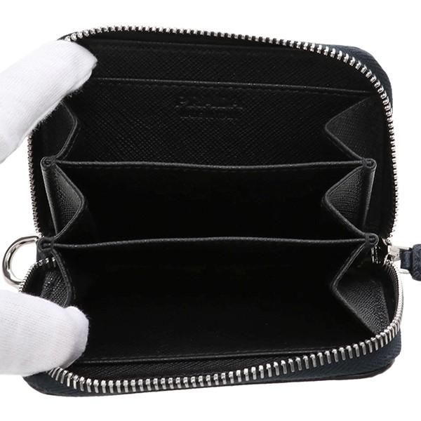 並行輸入 プラダ コインケース サフィアーノ ロボット 2MM359 F0216 ブラック 黒/ネイビー 紺 爆買 | PRADA | 03