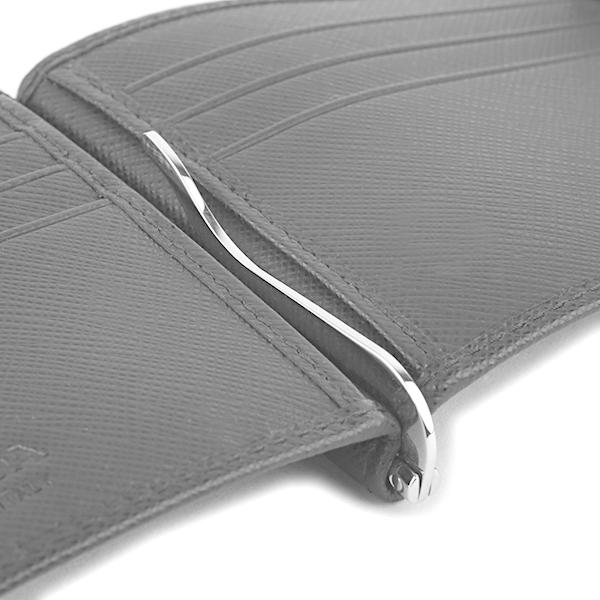 PRADA（プラダ） 並行輸入 マネークリップ サフィアーノ 2MN077 053