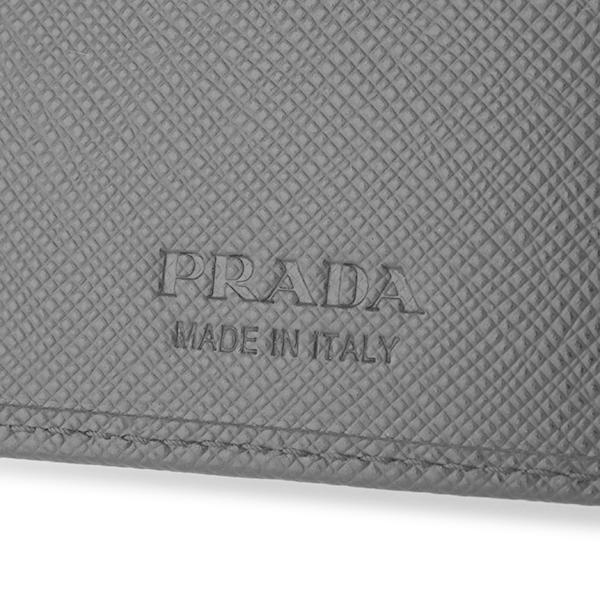 並行輸入 プラダ  マネークリップ サフィアーノ 2MN077 053 F0002 ブラック 黒 爆買 | PRADA | 07