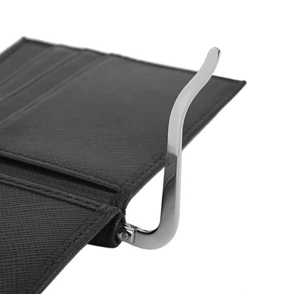 PRADA 並行輸入 プラダ マネークリップ サフィアーノ 2MN077 PN9 F0002