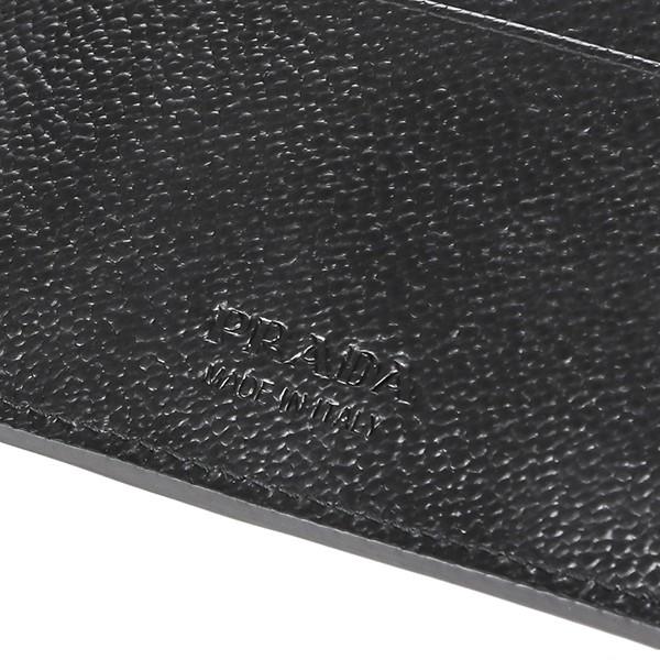 並行輸入 プラダ  2つ折り財布 ヴィッテロ マイクログレイン 2MO738 2CB2 F0002 ブラック 黒 爆買 | PRADA | 07