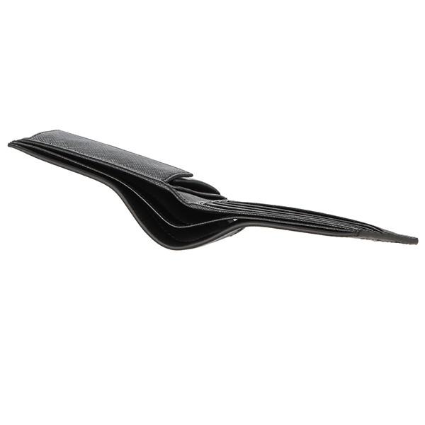 並行輸入 プラダ 2つ折り財布 サフィアーノ グレケ 2MO738 2EE3 F0002 ブラック 黒 爆買 | PRADA | 04