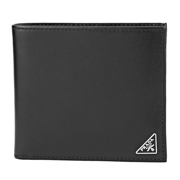 並行輸入 プラダ 2つ折り財布 ヴィッテロ 2MO738 2ERR F0002 ブラック 黒 爆買 | PRADA