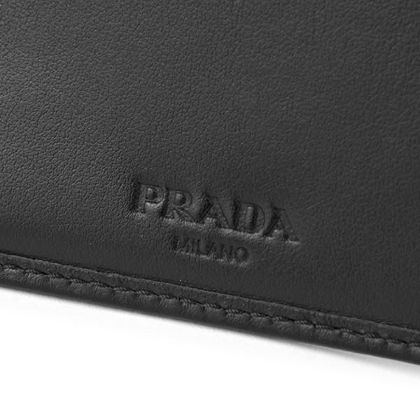 並行輸入 プラダ 2つ折り財布 ヴィッテロ 2MO738 2ERR F0002 ブラック 黒 爆買 | PRADA | 08