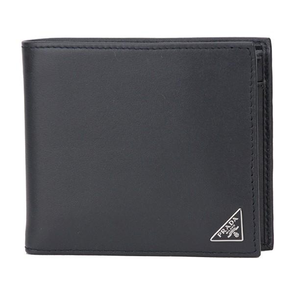 並行輸入 プラダ  2つ折り財布 ヴィッテロ 2MO738 2ERR F0008 ネイビー 爆買 | PRADA