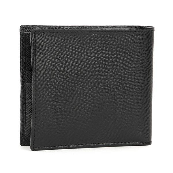 並行輸入 プラダ 2つ折り財布 ブラック 黒 PRADA 2MO738 QME F0002 爆買 | PRADA | 01