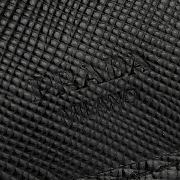 並行輸入 プラダ 2つ折り財布 ブラック 黒 PRADA 2MO738 QME F0002 爆買 | PRADA | 05