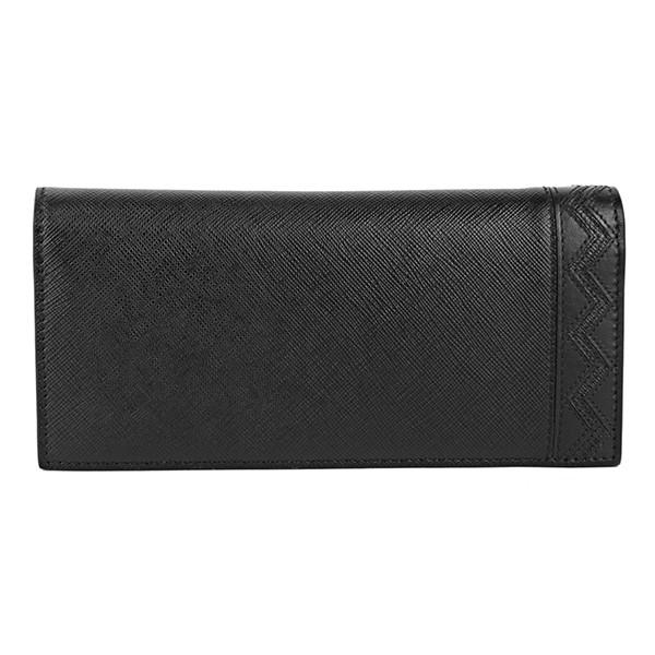 並行輸入 プラダ 長財布 サフィアーノ グレケ  2MV836 2EE3 F0002 ブラック 黒 爆買 | PRADA | 01