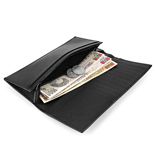 並行輸入 プラダ 長財布 サフィアーノ グレケ  2MV836 2EE3 F0002 ブラック 黒 爆買 | PRADA | 04