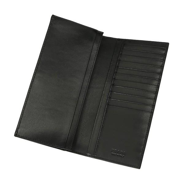 並行輸入 プラダ 長財布 サフィアーノ キュイール 2MV836 2EGM F0002 ブラック 黒 爆買 | PRADA | 03