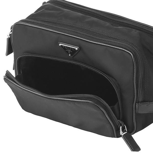 並行輸入 プラダ ポーチ テスート サフィアーノ 2NA655 064 F0002 ブラック 黒 爆買 | PRADA | 06